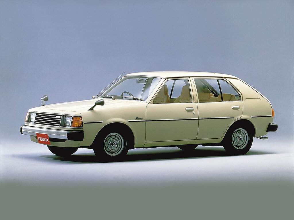 Mazda Familia 4 поколение, рестайлинг, хэтчбек 5 дв. (04.1979 - 06.1980)
